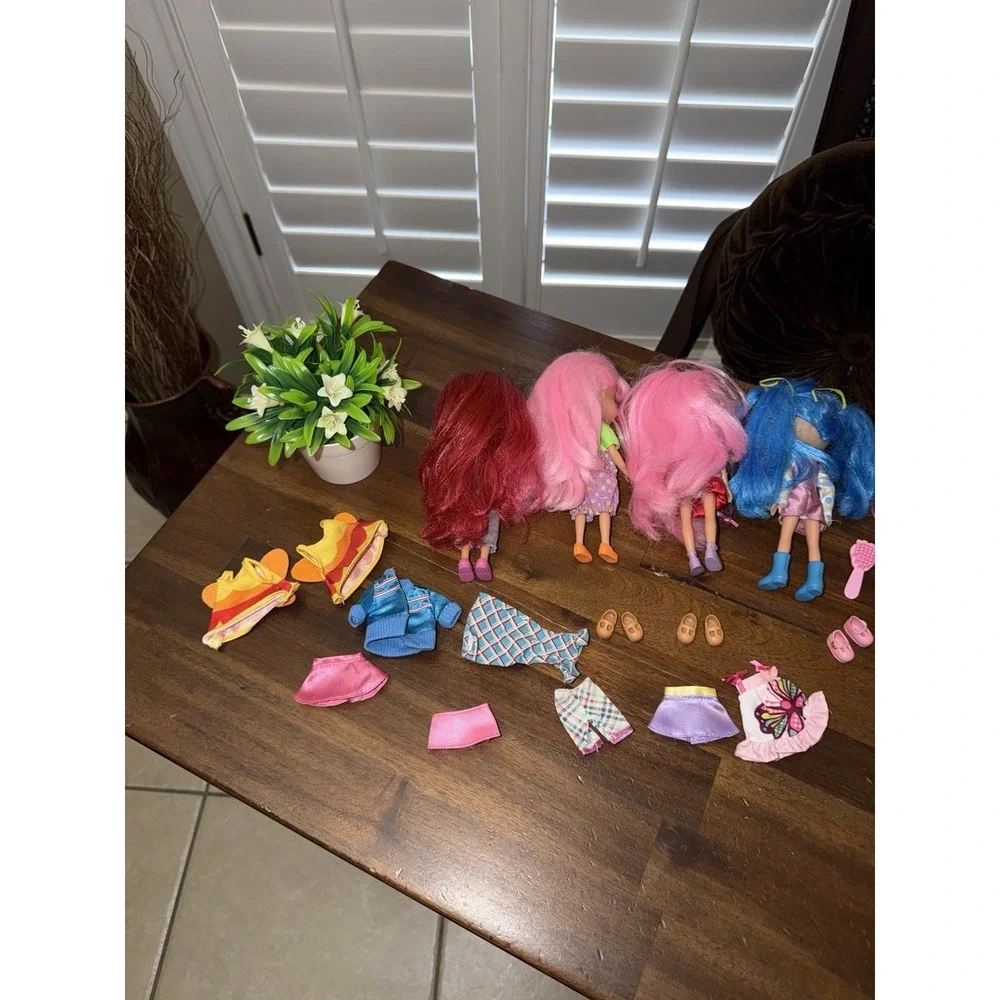 Strawberry Shortcake Playmates Blue Berry,‎ Candy Pop And Sweet Creeps